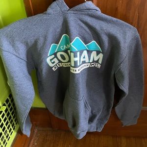 youth large camp hoodie